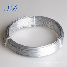 mytext Cuerda de alambre de acero galvanizado calibre 12.5 antitorsión